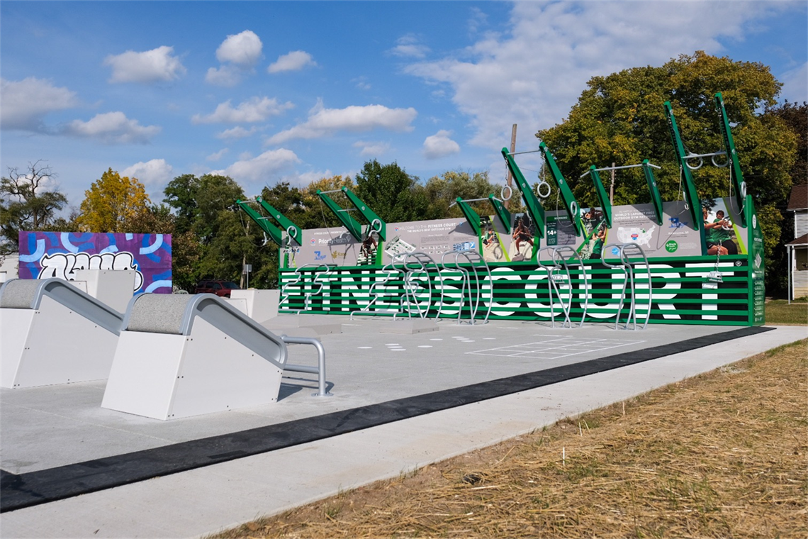 Upjohn Fitness Court