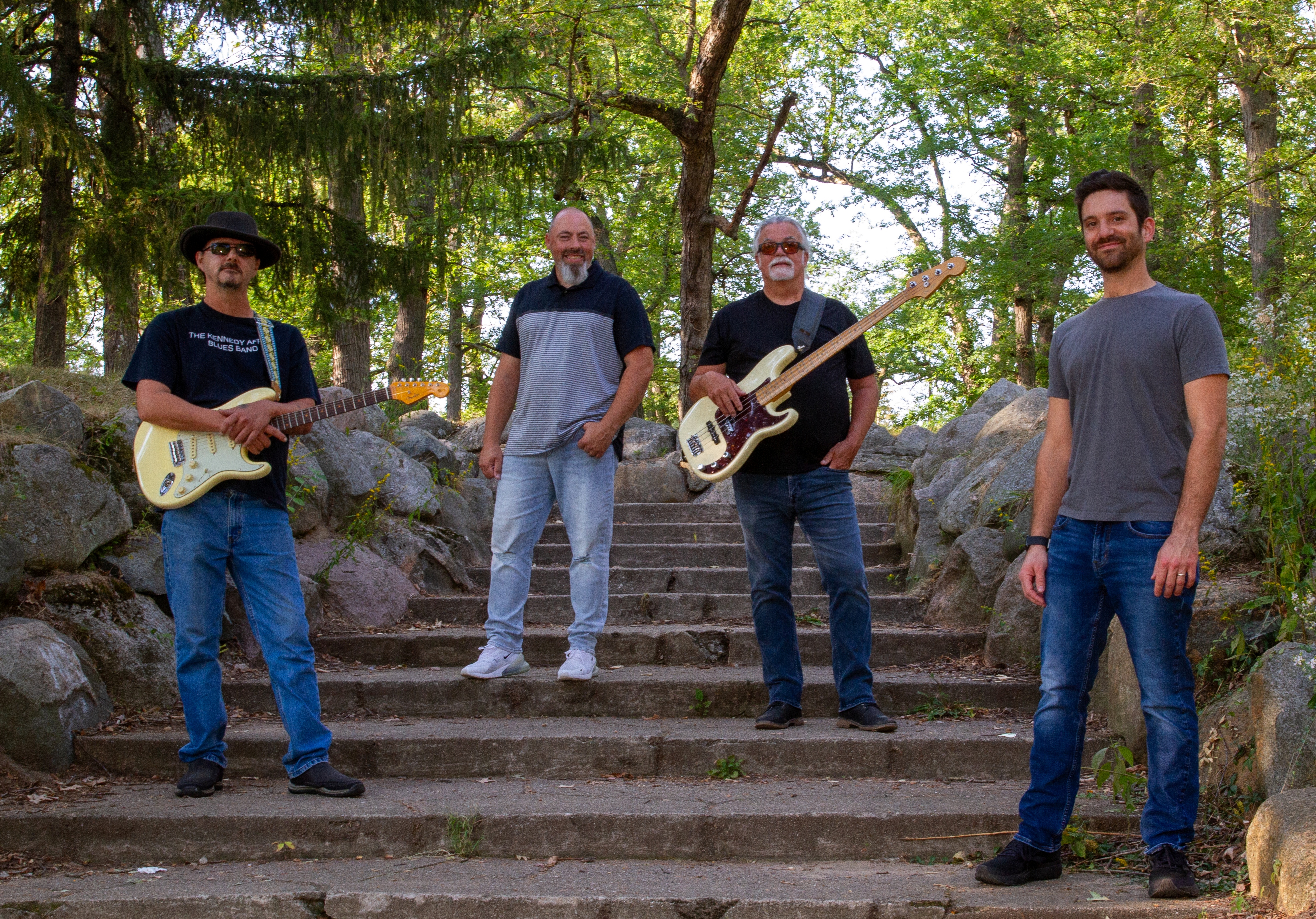 A photo of the band The Kennedy Affair.