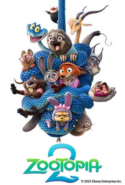 Movie cover for Zootopia 2.