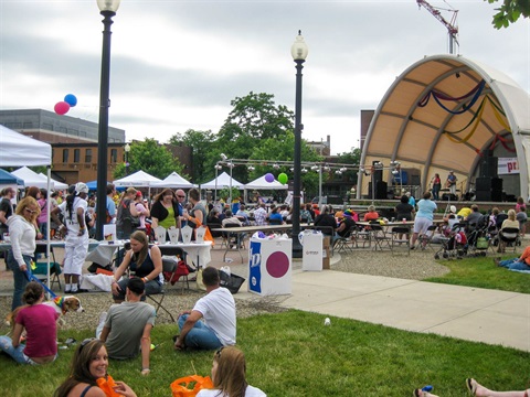 Photo of an event at Arcadia Creek Festival Place